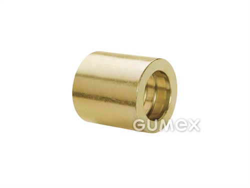 Objímka do spojok KAMLOK BETÓN pre hydraulické zalisovanie, DNX25, pre hadicu 25x7mm, oceľ
